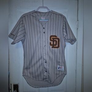 New Condition Vintage 1987 Rawlings San Diego Padres road jersey